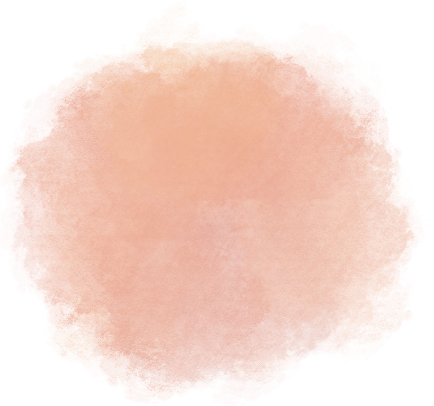 Orange watercolor stain paint background splash texture